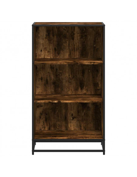 Libreria Rovere Fumo 60x35x107,5 cm in Legno Multistrato