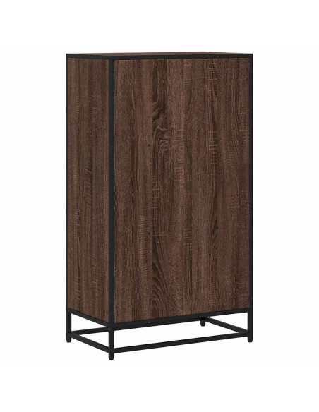 Libreria Rovere Marrone 60x35x107,5 cm in Legno Multistrato