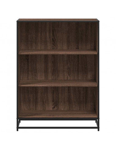 Libreria Rovere Marrone 80,5x35x107,5 cm in Legno Multistrato