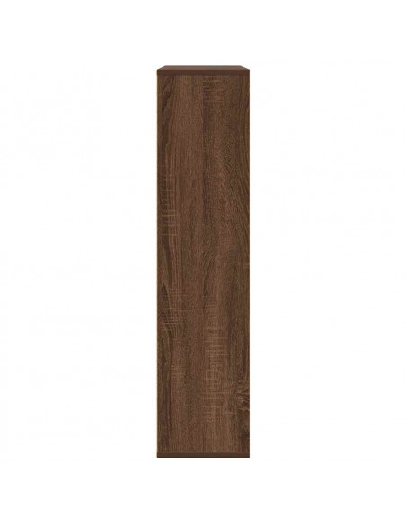 Libreria Rovere Marrone 89x24x101,5 cm in Legno Multistrato