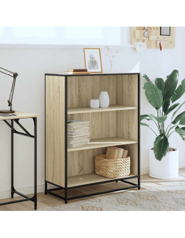 Libreria Rovere Sonoma 80,5x35x107,5 cm in Legno Multistrato