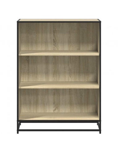 Libreria Rovere Sonoma 80,5x35x107,5 cm in Legno Multistrato