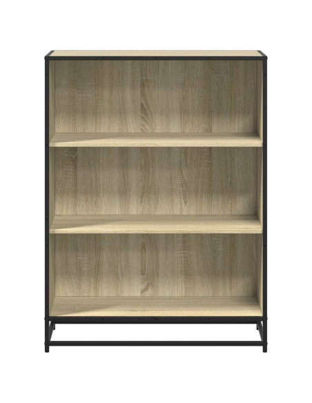 Libreria Rovere Sonoma 80,5x35x107,5 cm in Legno Multistrato