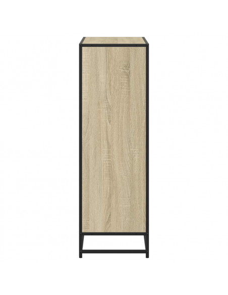 Libreria Rovere Sonoma 80,5x35x107,5 cm in Legno Multistrato