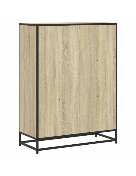 Libreria Rovere Sonoma 80,5x35x107,5 cm in Legno Multistrato