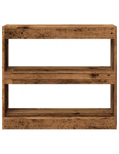 Libreria/Divisorio in Legno Vecchio 80x30x72 cm