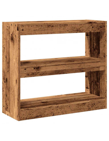 Libreria/Divisorio in Legno Vecchio 80x30x72 cm
