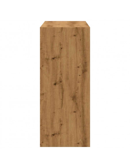 Libreria/Divisorio in Rovere Artigianale 80x30x72 cm