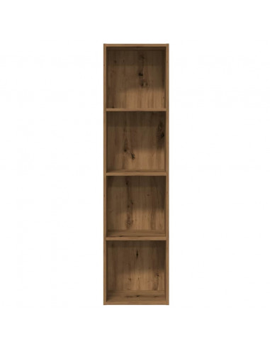 Libreria/Mobile TV Rovere Artigianale 36x30x143 cm Truciolato