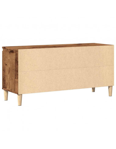 Mobile Porta TV Legno Antico 102x35x50 cm in Legno Multistrato