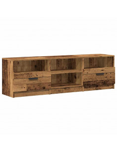 Mobile Porta TV Legno Vecchio 150x33,5x45 cm Legno Multistrato