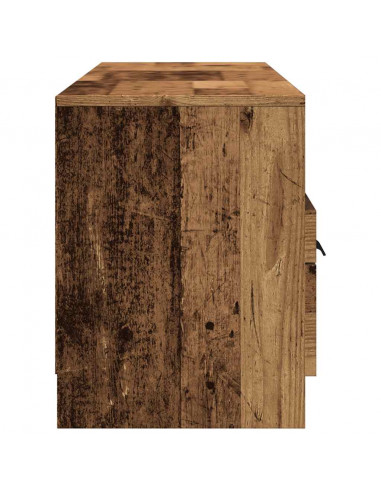 Mobile Porta TV Legno Vecchio 150x33,5x45 cm Legno Multistrato