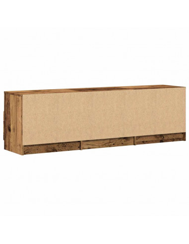 Mobile Porta TV Legno Vecchio 150x33,5x45 cm Legno Multistrato