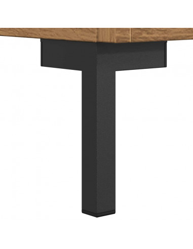 Mobile Porta TV Rovere Artigianale 150x30x50cm in Truciolato