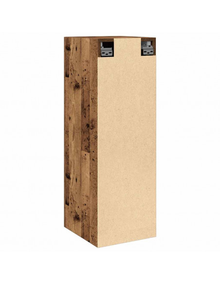 Mobile TV Legno Antico 30,5x30x90 cm in Legno Multistrato
