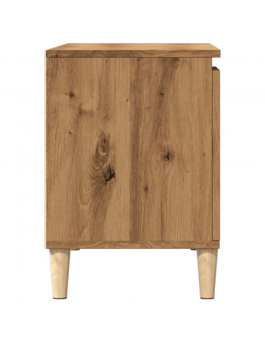 Mobile TV Rovere Artigianale 102x35x50 cm in Legno Multistrato