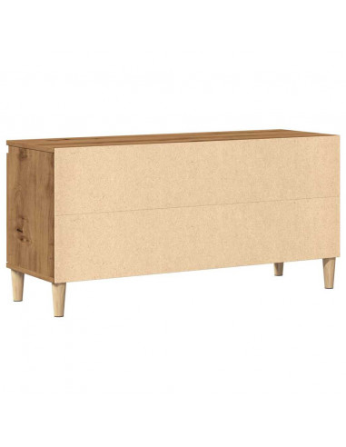 Mobile TV Rovere Artigianale 102x35x50 cm in Legno Multistrato