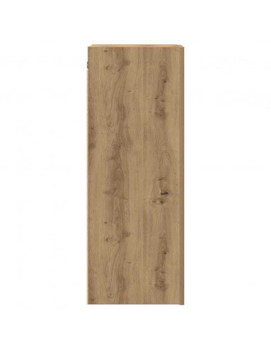 Mobile TV Rovere Artigianale 30,5x30x90 cm in Legno Multistrato