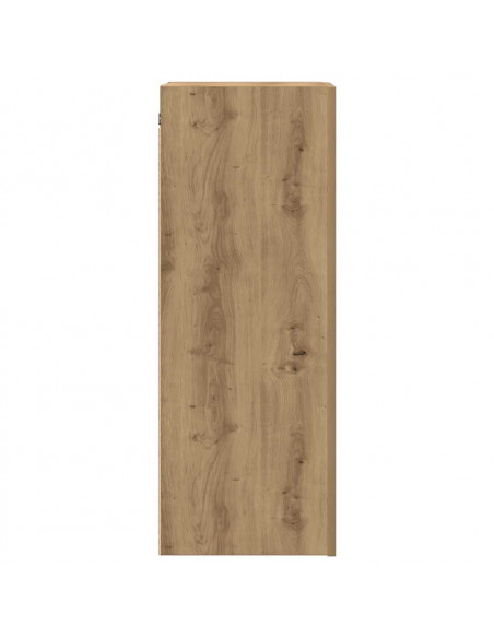 Mobile TV Rovere Artigianale 30,5x30x90 cm in Legno Multistrato