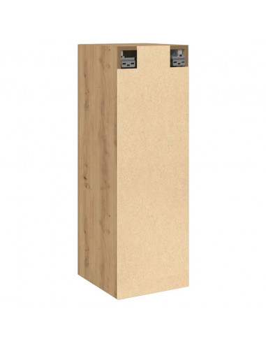 Mobile TV Rovere Artigianale 30,5x30x90 cm in Legno Multistrato