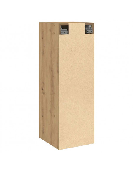 Mobile TV Rovere Artigianale 30,5x30x90 cm in Legno Multistrato