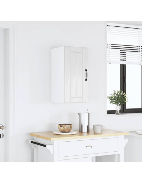 Pensile da Cucina Lucca Bianco Lucido in Legno Multistrato