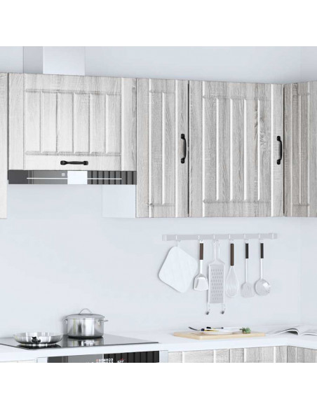 Pensile da Cucina Lucca Grigio Sonoma in Legno Multistrato