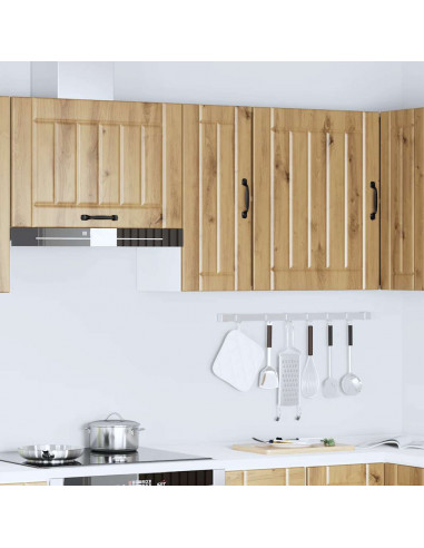 Pensile da Cucina Lucca Rovere Artigianale in Legno Multistrato