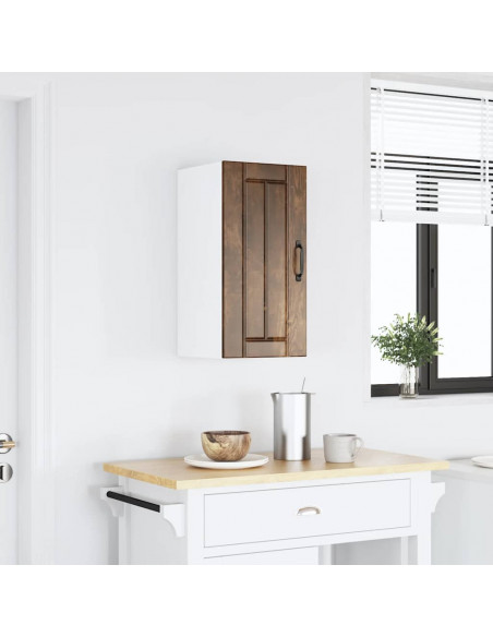 Pensile da Cucina Lucca Rovere Fumo in Legno Multistrato