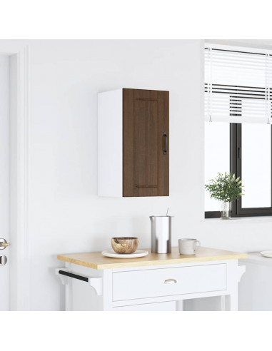 Pensile da Cucina Lucca Rovere Marrone in Legno Multistrato