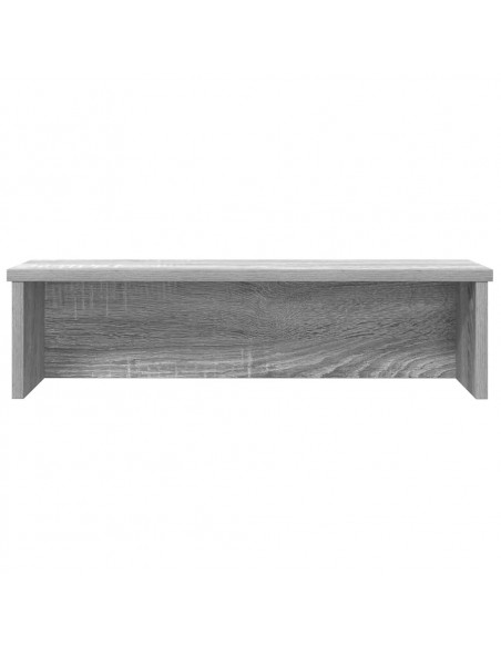 Scaffale da Cucina Impilabile Grigio Sonoma 50x15x16 cm