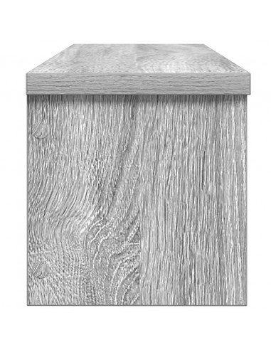 Scaffale da Cucina Impilabile Grigio Sonoma 50x15x16 cm