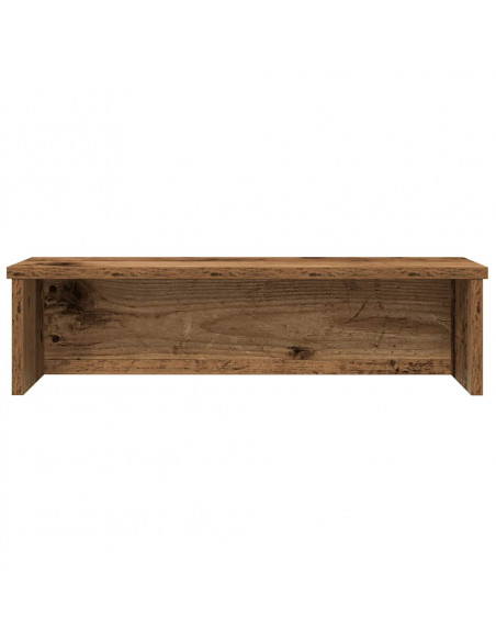 Scaffale da Cucina Impilabile Legno Vecchio 50x15x16 cm