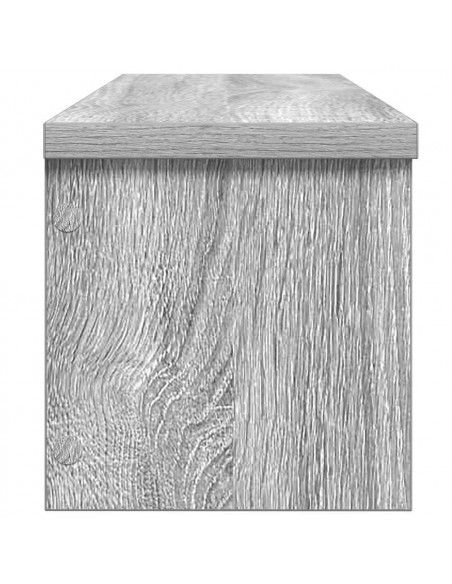 Scaffali da Cucina Impilabili 2 pz Grigio Sonoma 50x15x16 cm