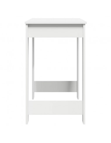 Scrivania Bianca 100x45x75 cm in Legno Multistrato