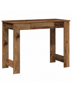 Scrivania Legno Vecchio 100x45x75 cm in Legno Multistrato