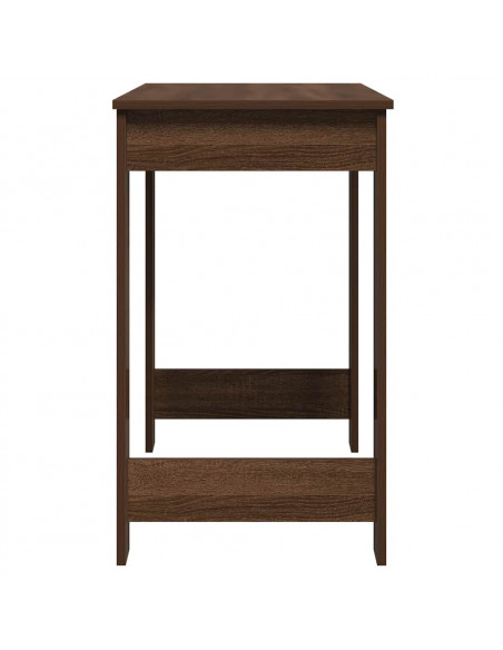 Scrivania Rovere Marrone 100x45x75 cm in Legno Multistrato