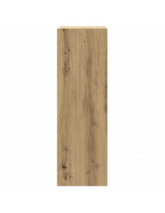 Set Mobile TV 5 pz Montato a Parete Rovere in Legno Multistrato