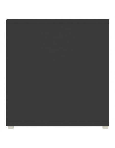 Mobile Porta TV Grigio 107x35x37 cm in Legno Multistrato
