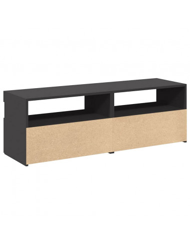 Mobili Porta TV con Luci LED 2 pz Grigi 60x35x40 cm