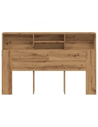 Testiera con Contenitore Artigianale 180x19x103,5cm Multistrato