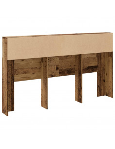 Testiera con Contenitore Legno 180x19x103,5 cm in Truciolato