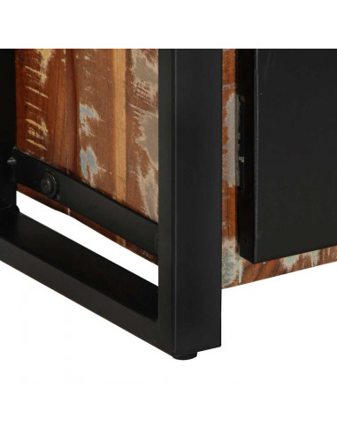 Mobile Porta TV 100x30x40 cm in Legno Massello di Recupero