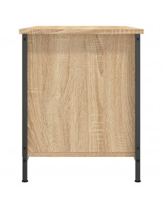 Mobile Porta TV Rovere Sonoma 80x40x50 cm in Legno Multistrato