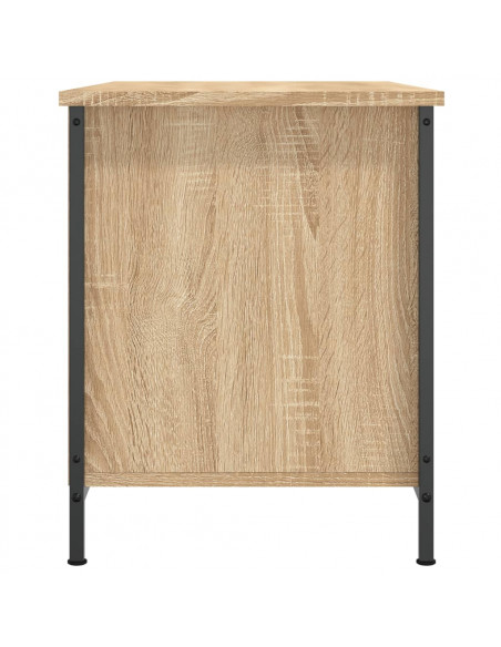 Mobile Porta TV Rovere Sonoma 80x40x50 cm in Legno Multistrato