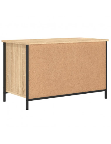 Mobile Porta TV Rovere Sonoma 80x40x50 cm in Legno Multistrato