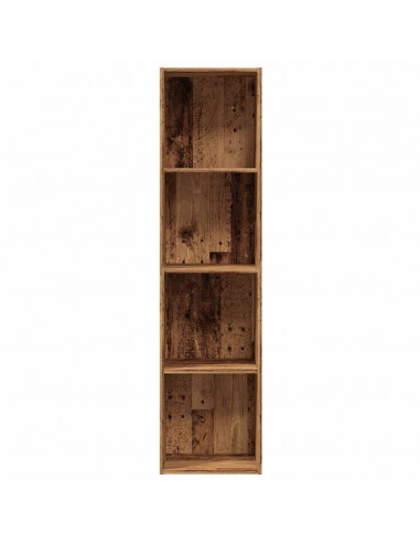 Libreria/Mobile TV Legno Antico 36x30x143 cm Legno Multistrato