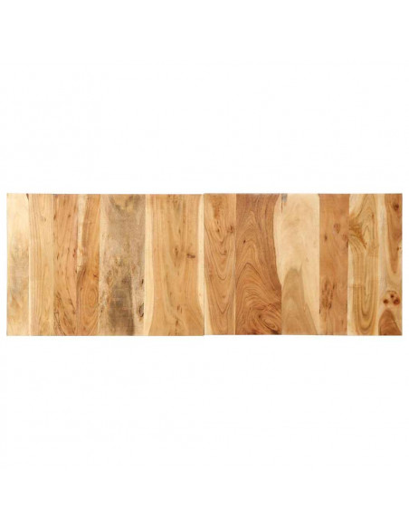 Testiera 140 cm in Legno Massello di Acacia