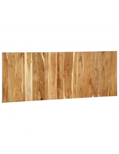 Testiera 140 cm in Legno Massello di Acacia