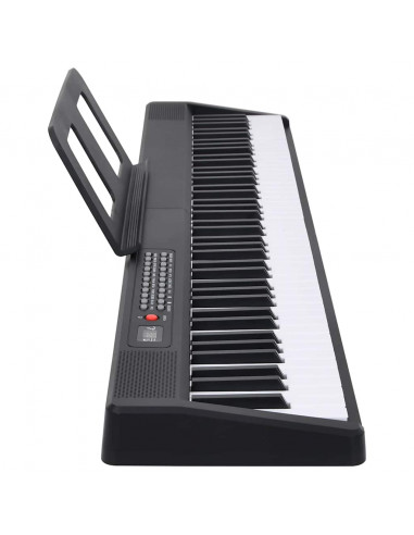 Tastiera Elettrica per Pianoforte a 88 Tasti Leggio Pieghevole